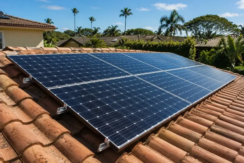 Installation de panneaux solaires à Cozes